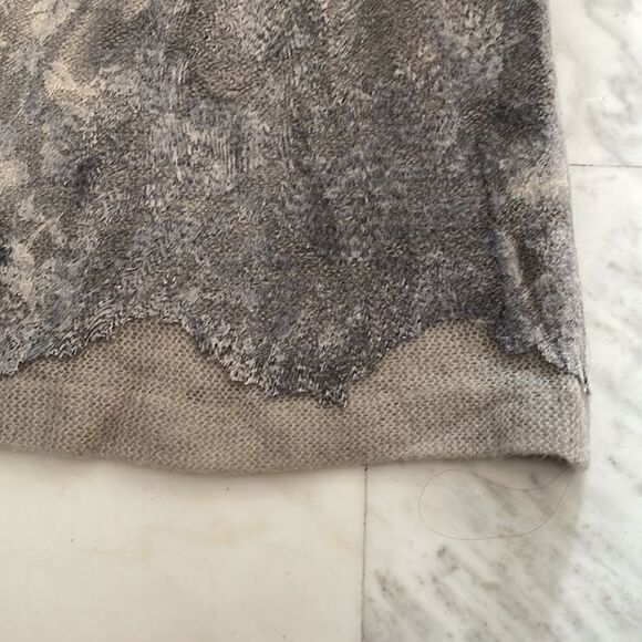 Marc Cain Beige Grey Knit Shift Dress - Picture 5 of 12